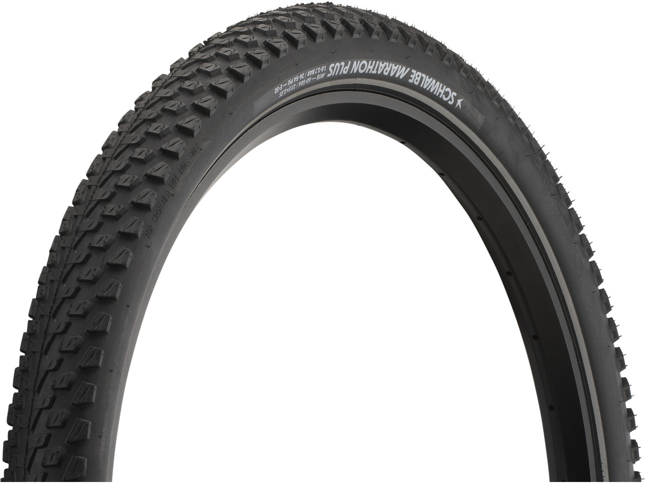 Schwalbe Reifen Reifen "marathon Plus Mtb"nhs 468 - 67 Epi Draht Addix Smartguard Schwarz / Reflexnfür E-bikes Bis 50km/h Äußerst Pannensicherer Mtb-reifen Das Kombinierte Profil Ermöglicht Die Nutzung Auf Der Straße Als Auch Im Gelände 60-584 (27 5" X 2