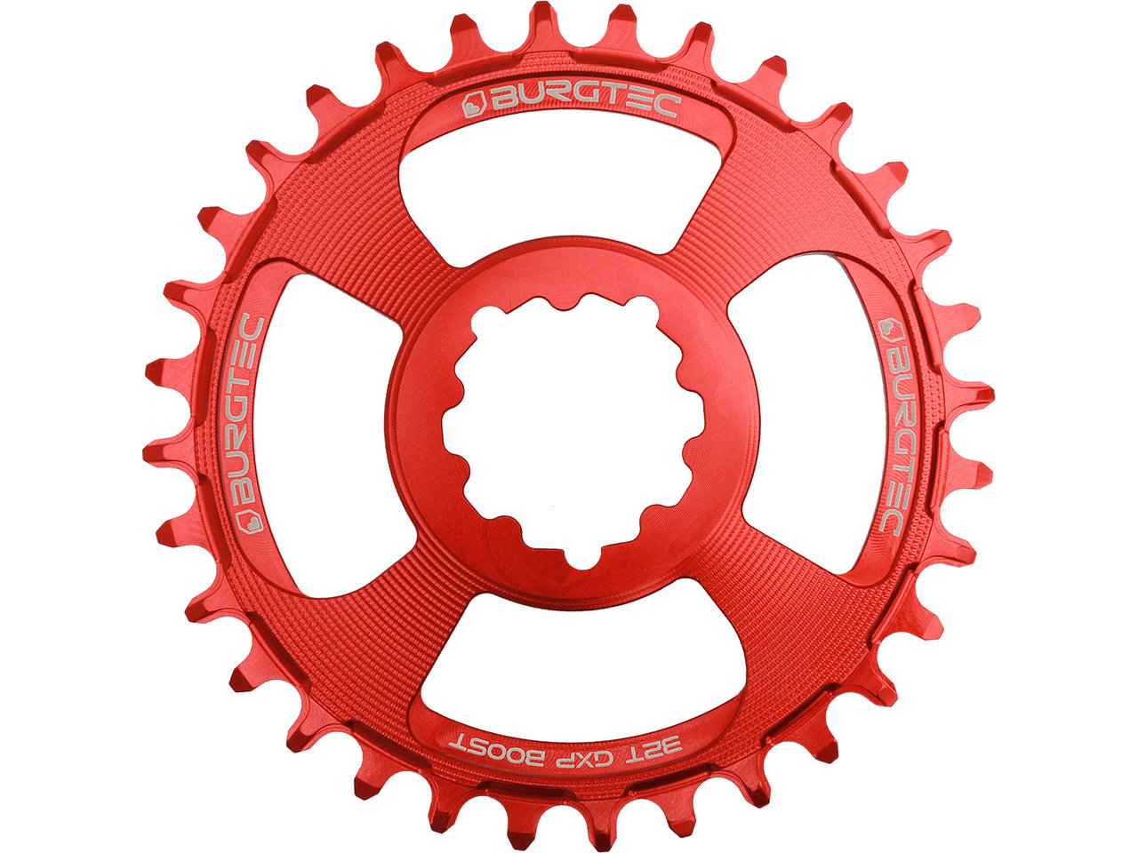 Burgtec 3 mm Offset Thick Thin Kettenblatt für SRAM 3-Bolt