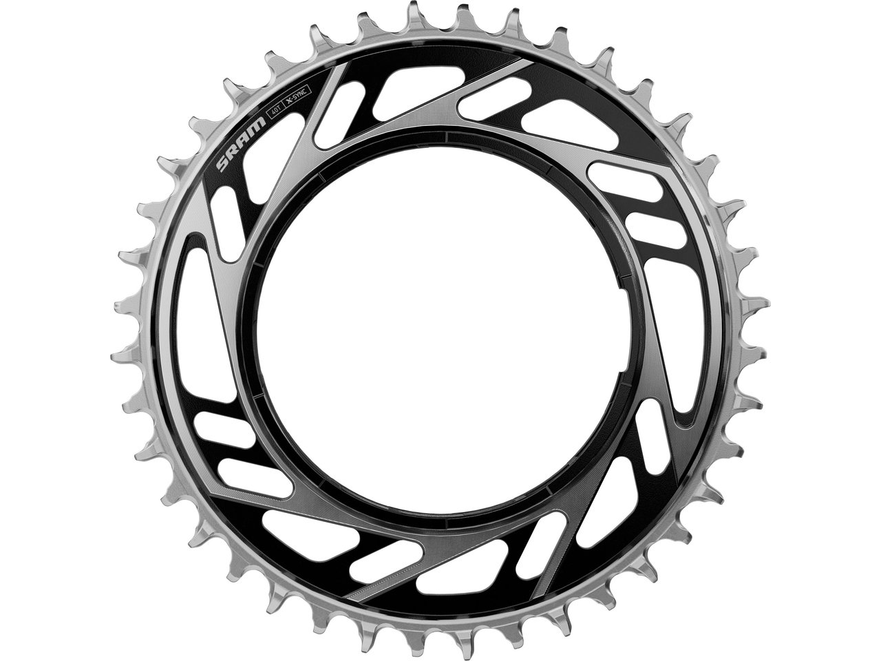 SRAM Kettenblatt X-Sync Road Threaded Mount Red XPLR E1 12-/13-fach SRAM Kettenblatt X-Sync Road Threaded Mount Red XPLR E1 12-/13-fach