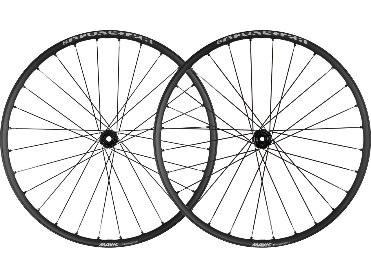 Mavic E-Crosstrail SL Disc Center Lock 27,5" Laufradsatz, Black, 15 x 110/12 x 148mm, Shimano Micro Spline Mavic E-Crosstrail SL Disc Center Lock 27,5" Laufradsatz, Black, 15 x 110/12 x 148mm, Shimano Micro Spline