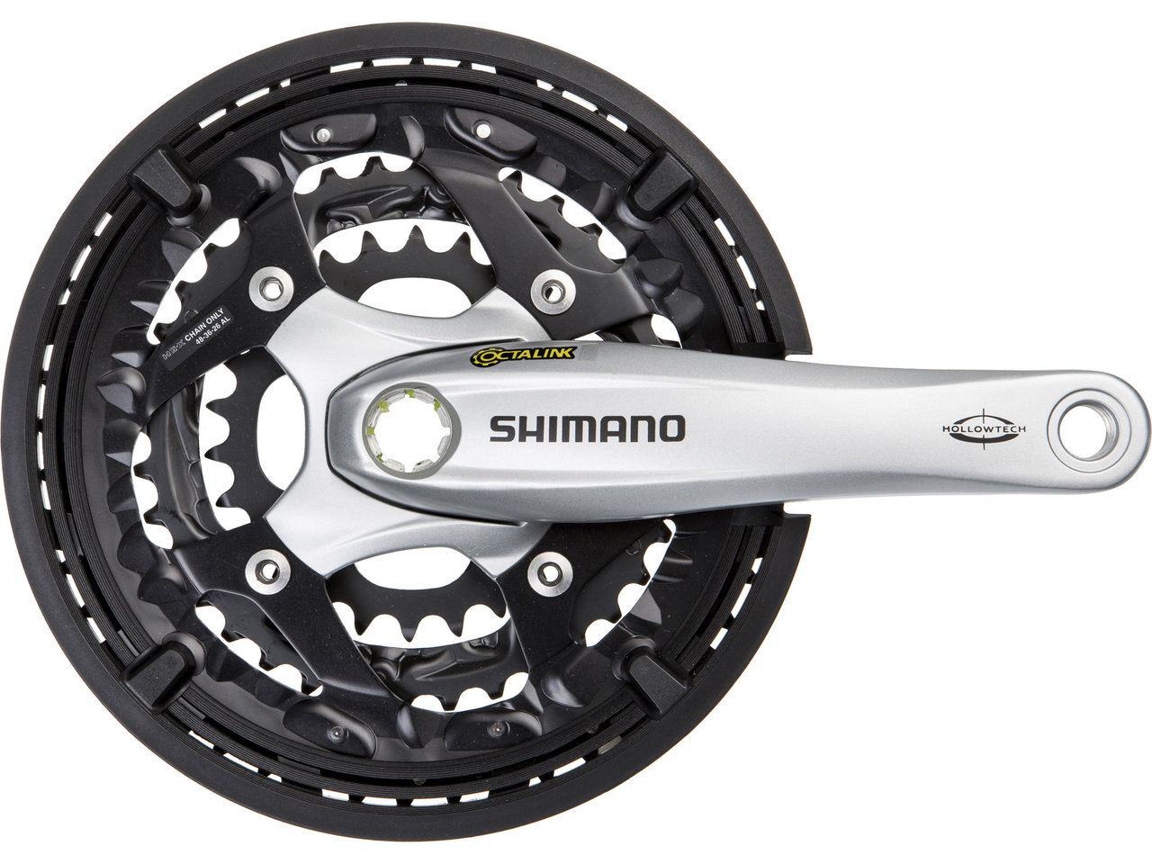 Shimano FC-T521 Kurbelgarnitur Octalink mit Kettenschutzring Shimano FC-T521 Kurbelgarnitur Octalink mit Kettenschutzring