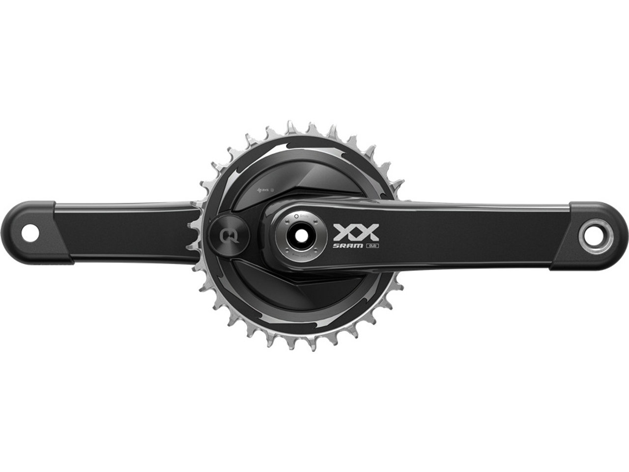 SRAM XX Eagle Transmission AXS DUB 1x12 Powermeter Carbon Kurbelgarnitur