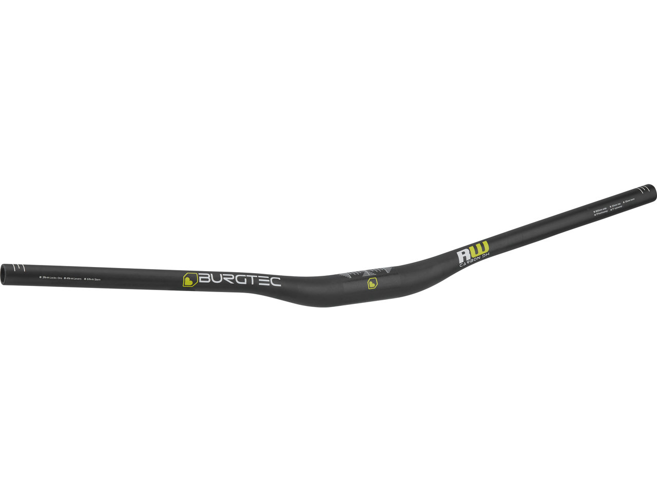 Burgtec Ride Wide Carbon DH 31.8 20 mm Riser Lenker