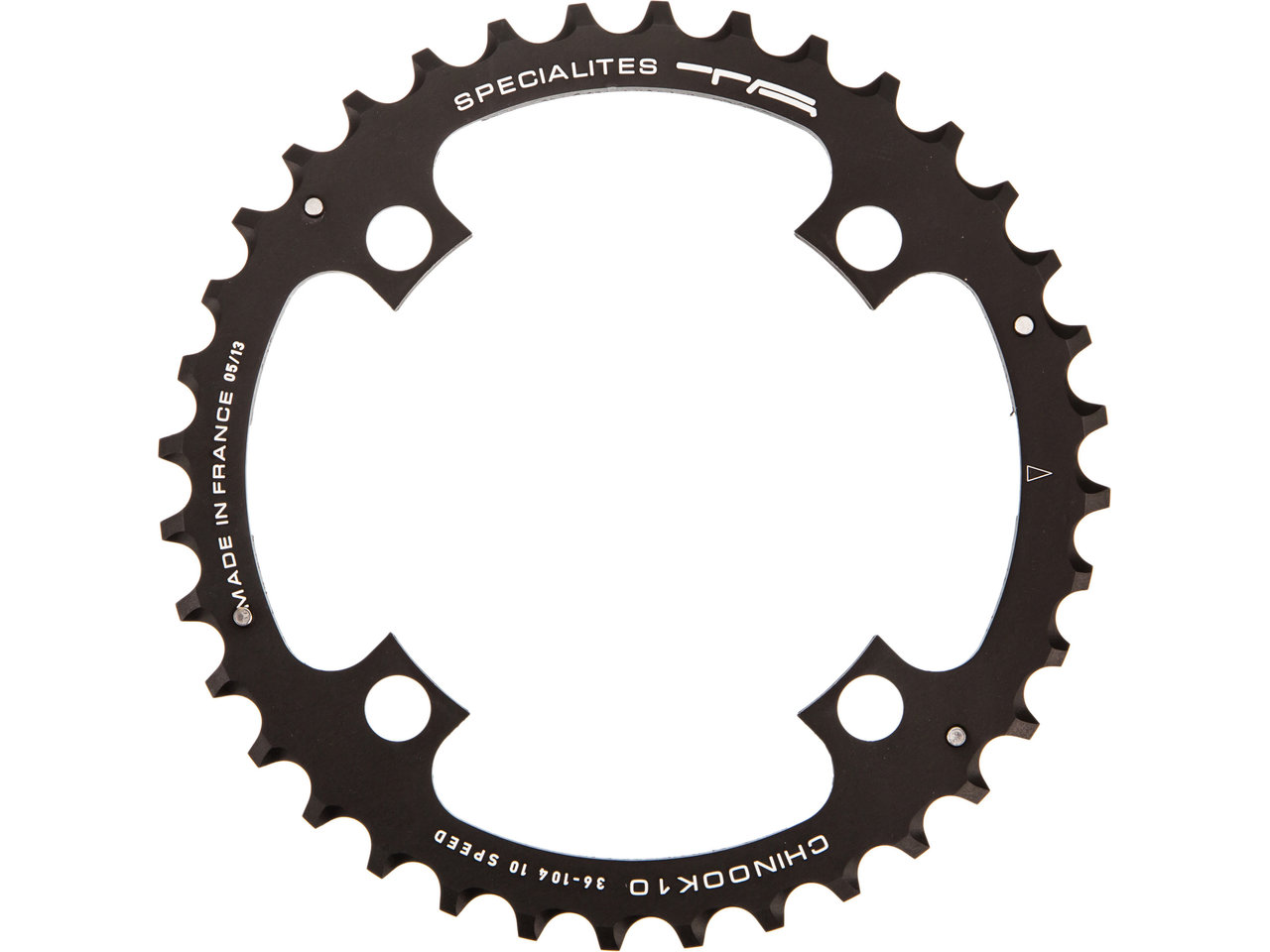 SPECIALITES TA Kettenblatt Chinook11, 4-Arm, Mitte, 104 mm Lochkreis