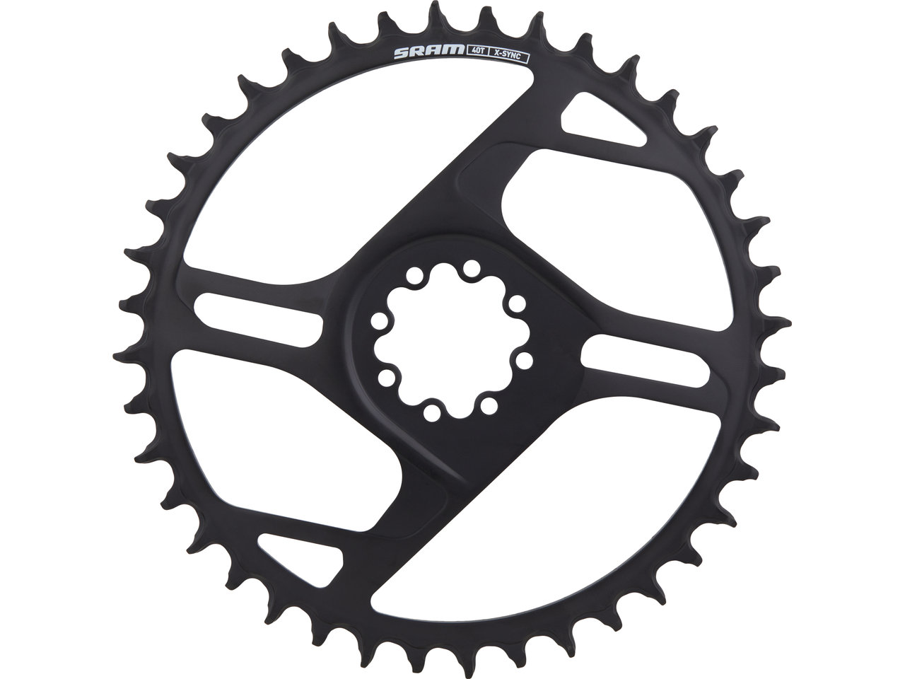 SRAM Kettenblatt X-Sync Road Direct Mount für Apex, Black, 40t SRAM Kettenblatt X-Sync Road Direct Mount für Apex, Black, 40t
