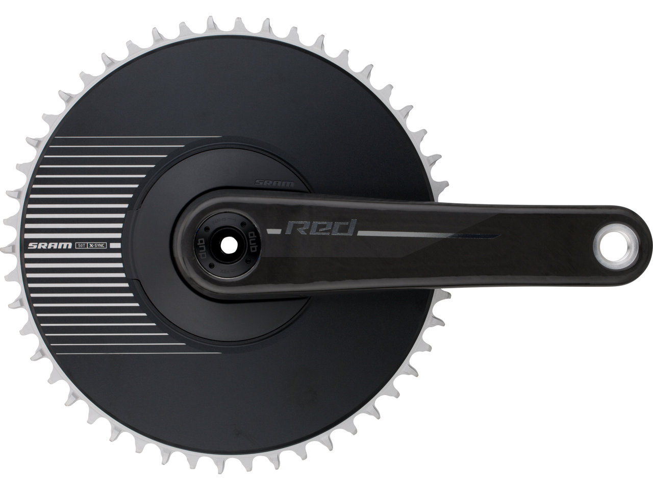 SRAM Red 1 E1 Aero DUB 1x12-fach Carbon Kurbelgarnitur SRAM Red 1 E1 Aero DUB 1x12-fach Carbon Kurbelgarnitur