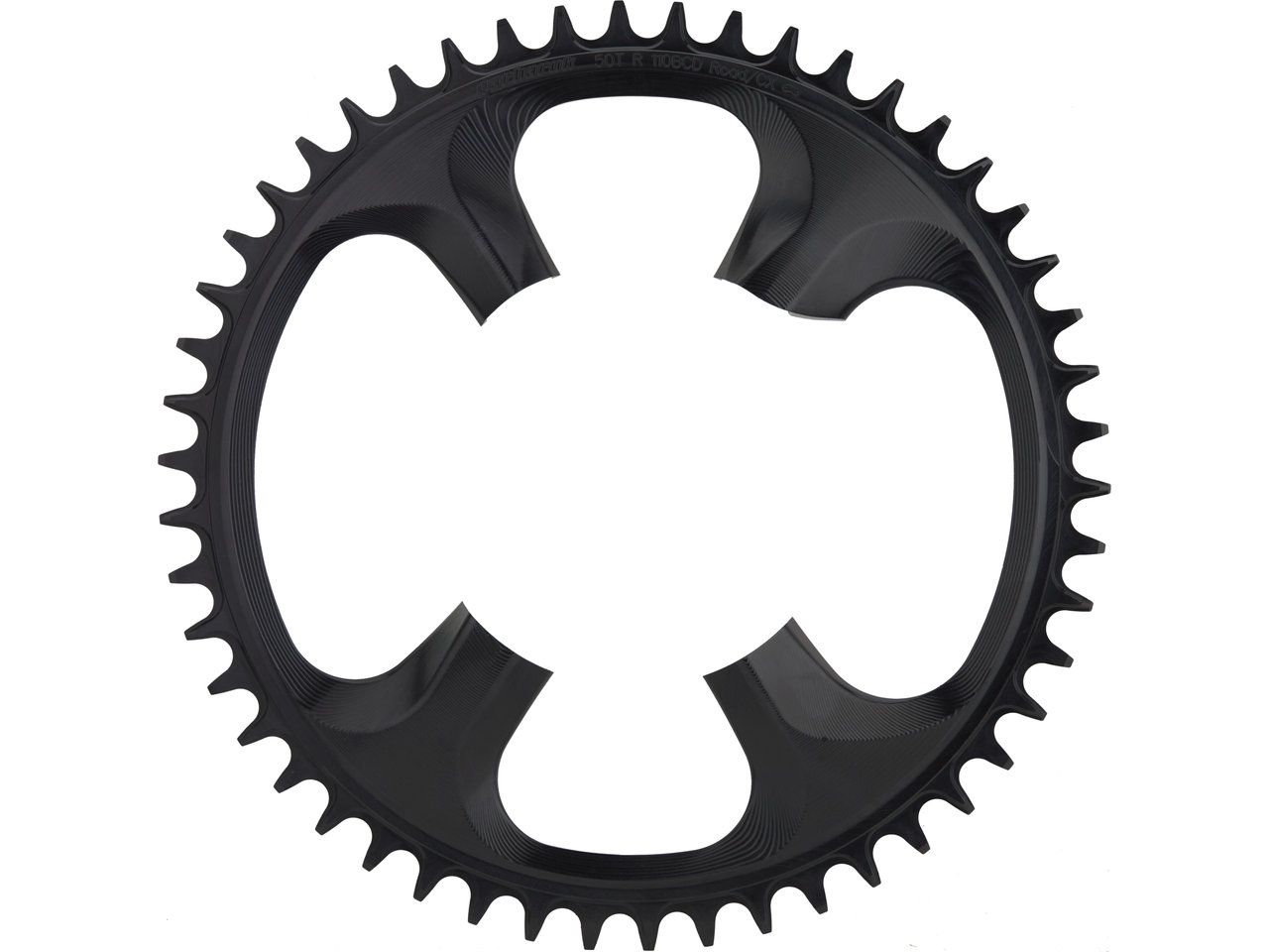 Garbaruk Kettenblatt Round Asymmetric 4-Arm für Shimano Ultegra 8000