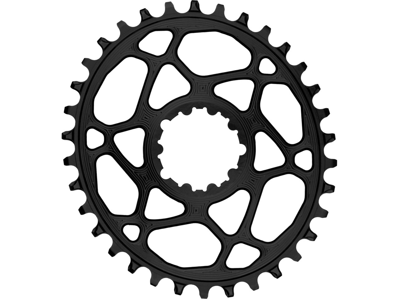 absoluteBLACK Oval Boost Kettenblatt für SRAM Direct Mount 3 mm Offset absoluteBLACK Oval Boost Kettenblatt für SRAM Direct Mount 3 mm Offset