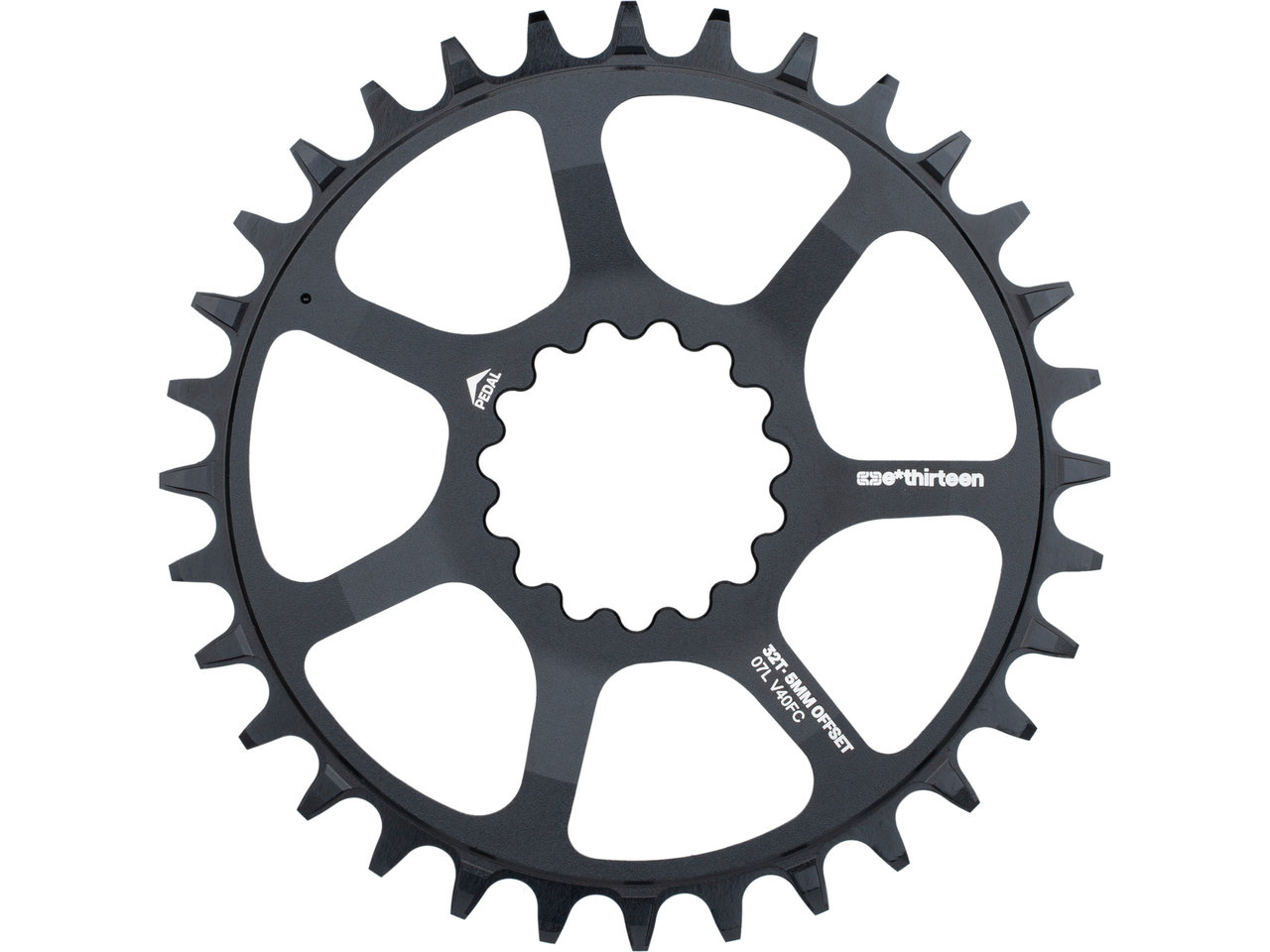 パーツ E*thirteen Ultralight Guidering 42t UL Chainring – ethirteen