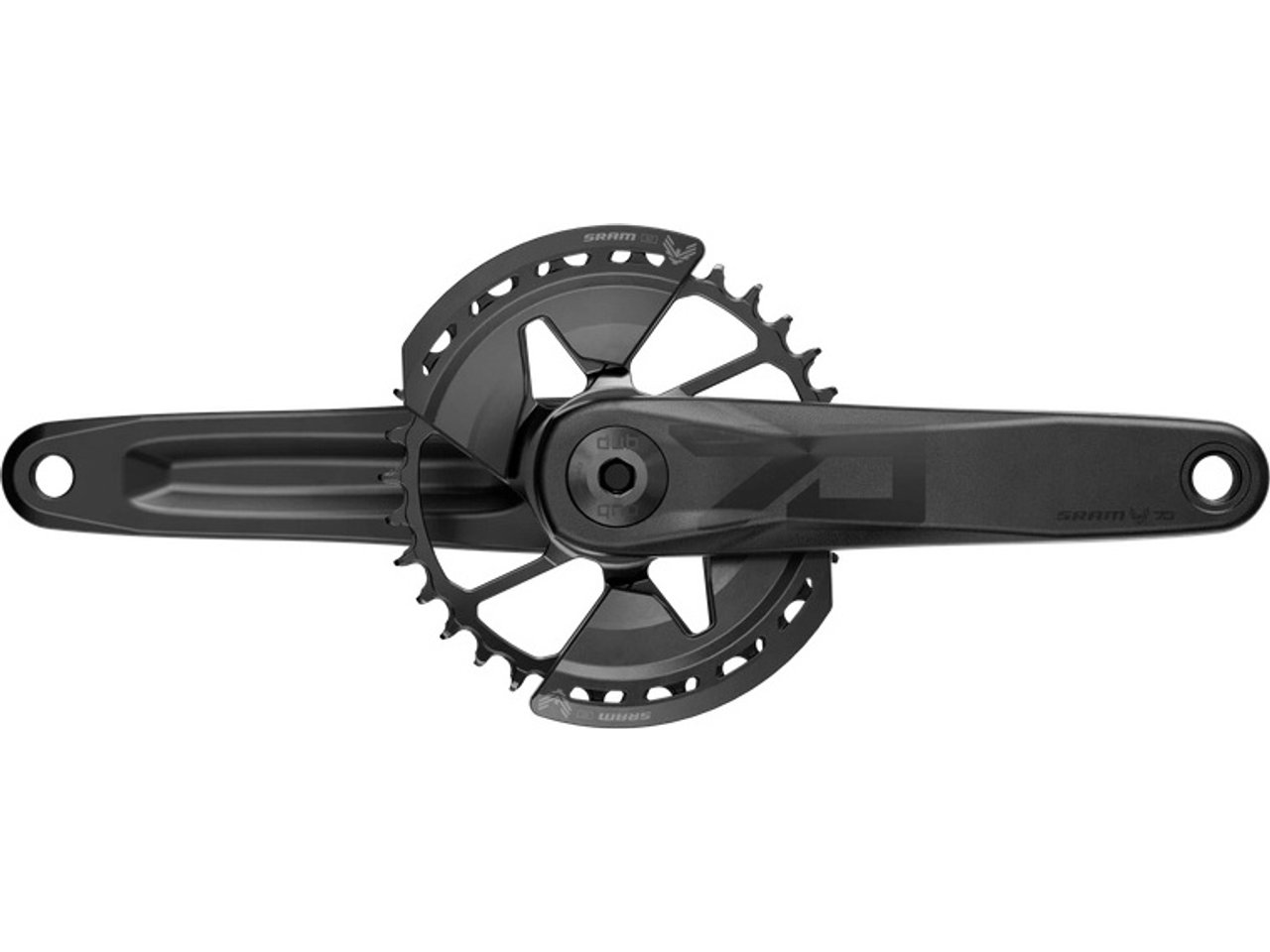SRAM T-type Eagle 70 Q174 Cl55 Dub Wide 2-protections Kranksett