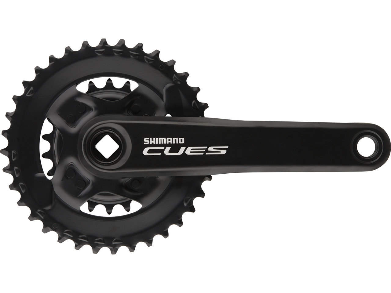 Shimano CUES Kurbelgarnitur FC-U4000-2 Vierkant Shimano CUES Kurbelgarnitur FC-U4000-2 Vierkant
