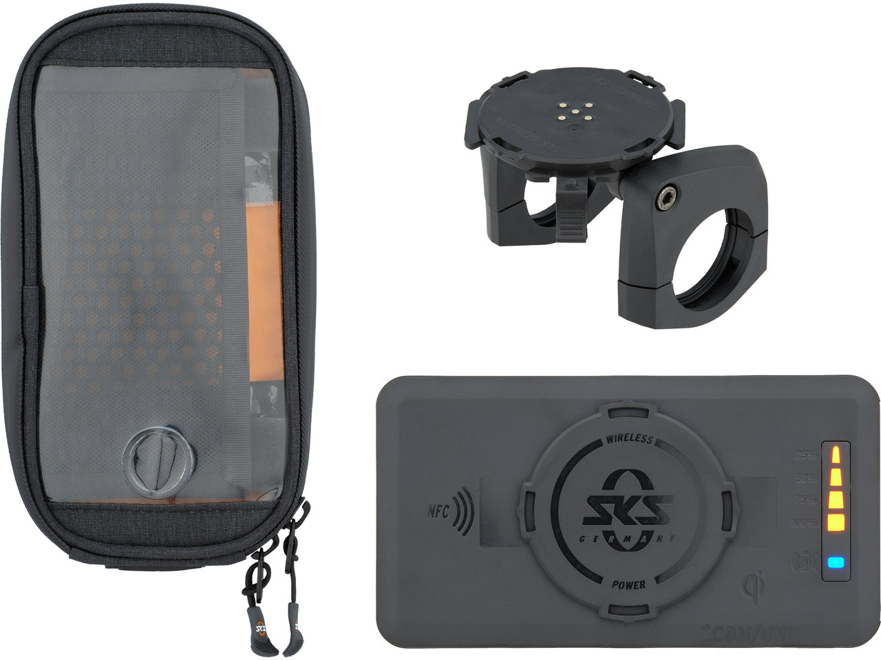 SKS Compit+ Smartphonehalterung mit +Com/Unit Powerbank und Com/Smartbag SKS Compit+ Smartphonehalterung mit +Com/Unit Powerbank und Com/Smartbag