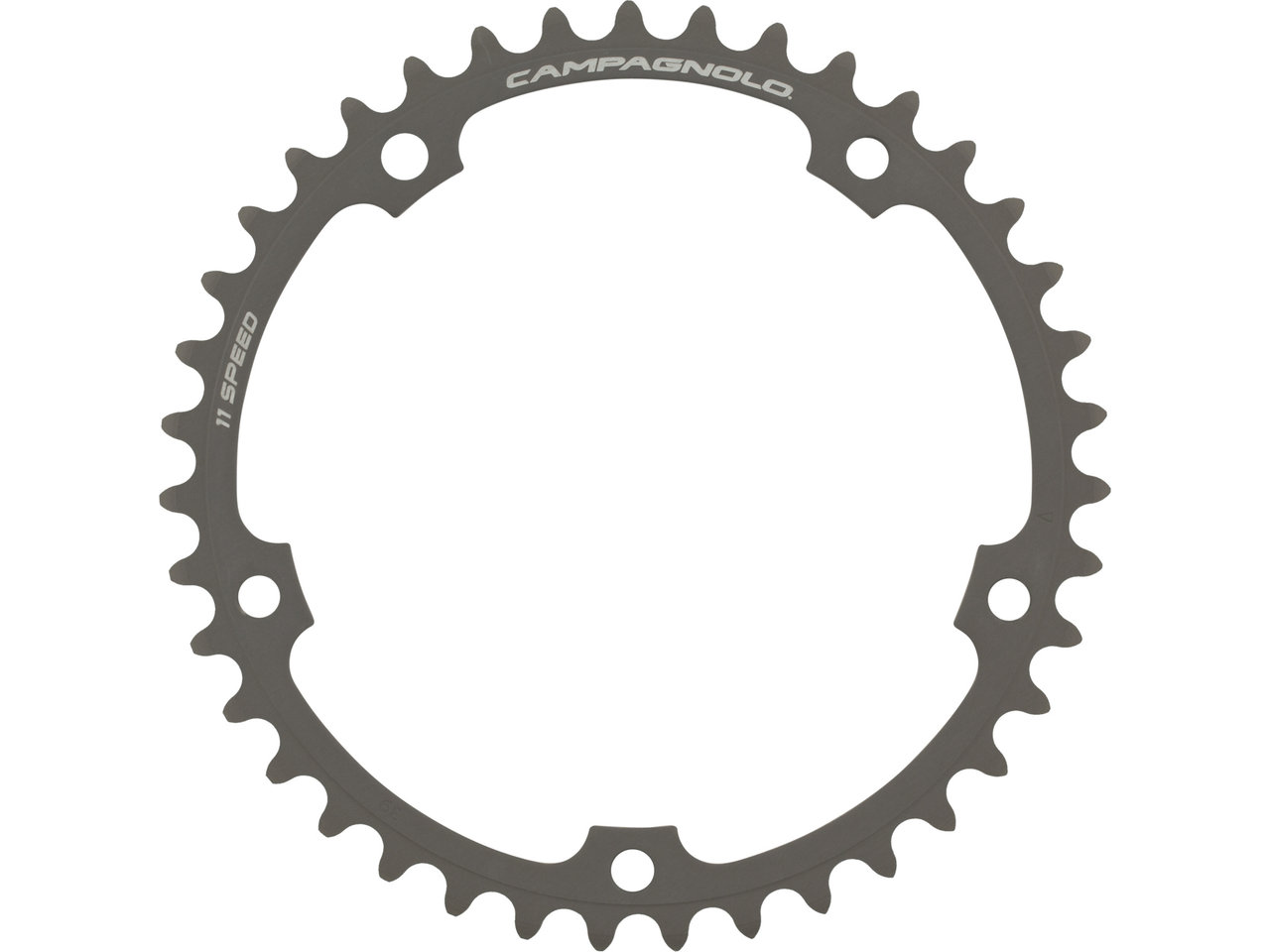 Campagnolo Kettenblatt Super Record, 11-fach, 5-Arm, 135 mm Lochkreis 2011-2014 Campagnolo Kettenblatt Super Record, 11-fach, 5-Arm, 135 mm Lochkreis 2011-2014