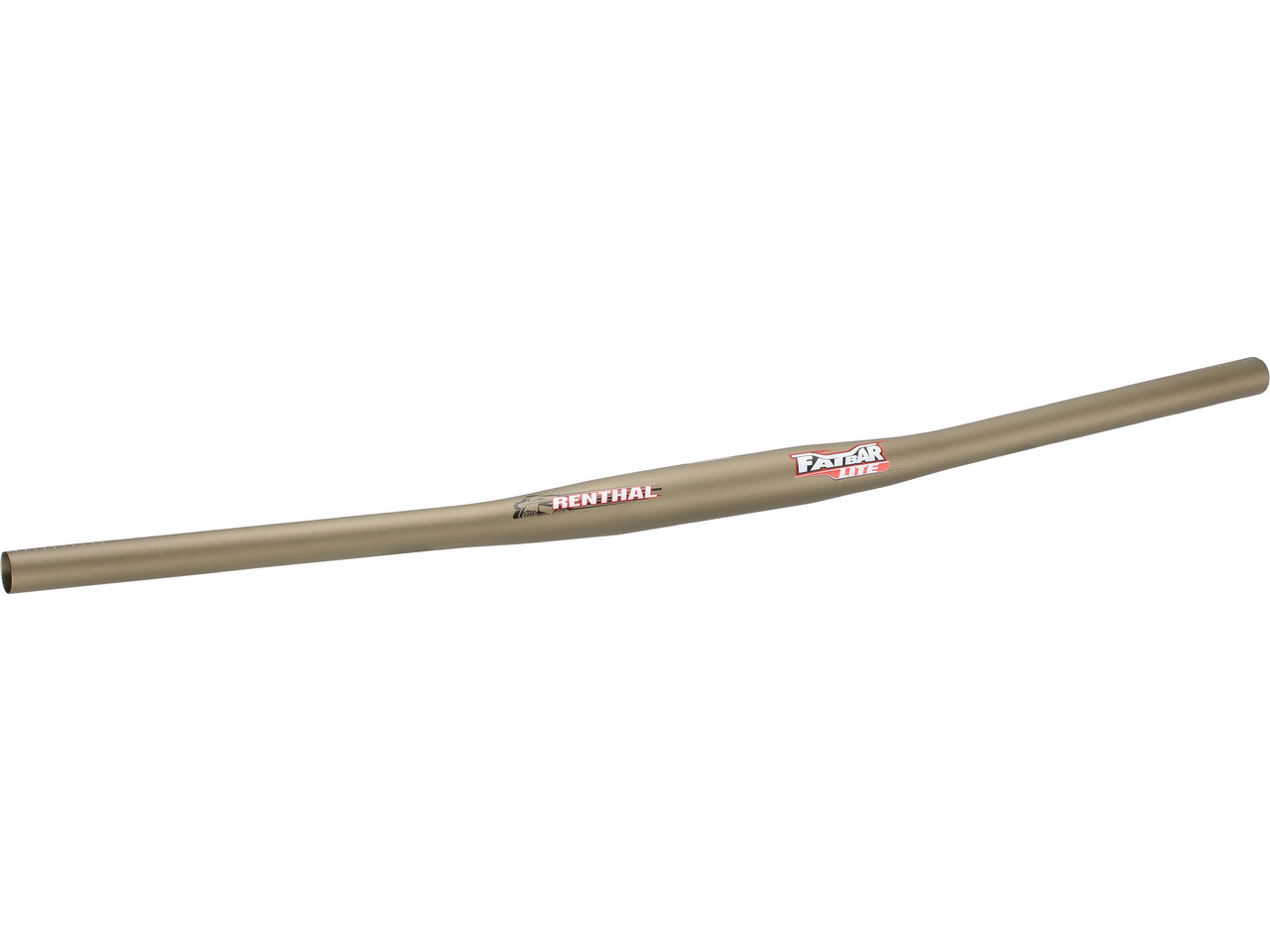 Renthal Fatbar Lite 31.8 Zero Rise Flat Lenker, Gold, 31.8mm, 780mm Renthal Fatbar Lite 31.8 Zero Rise Flat Lenker, Gold, 31.8mm, 780mm