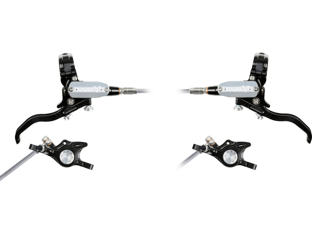 Evo X2 V+h Set Scheibenbremse Mit Stahlflexleitung