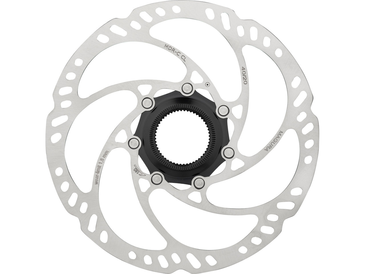 Magura Bremsscheibe MDR-C CL Center Lock für Steckachse
