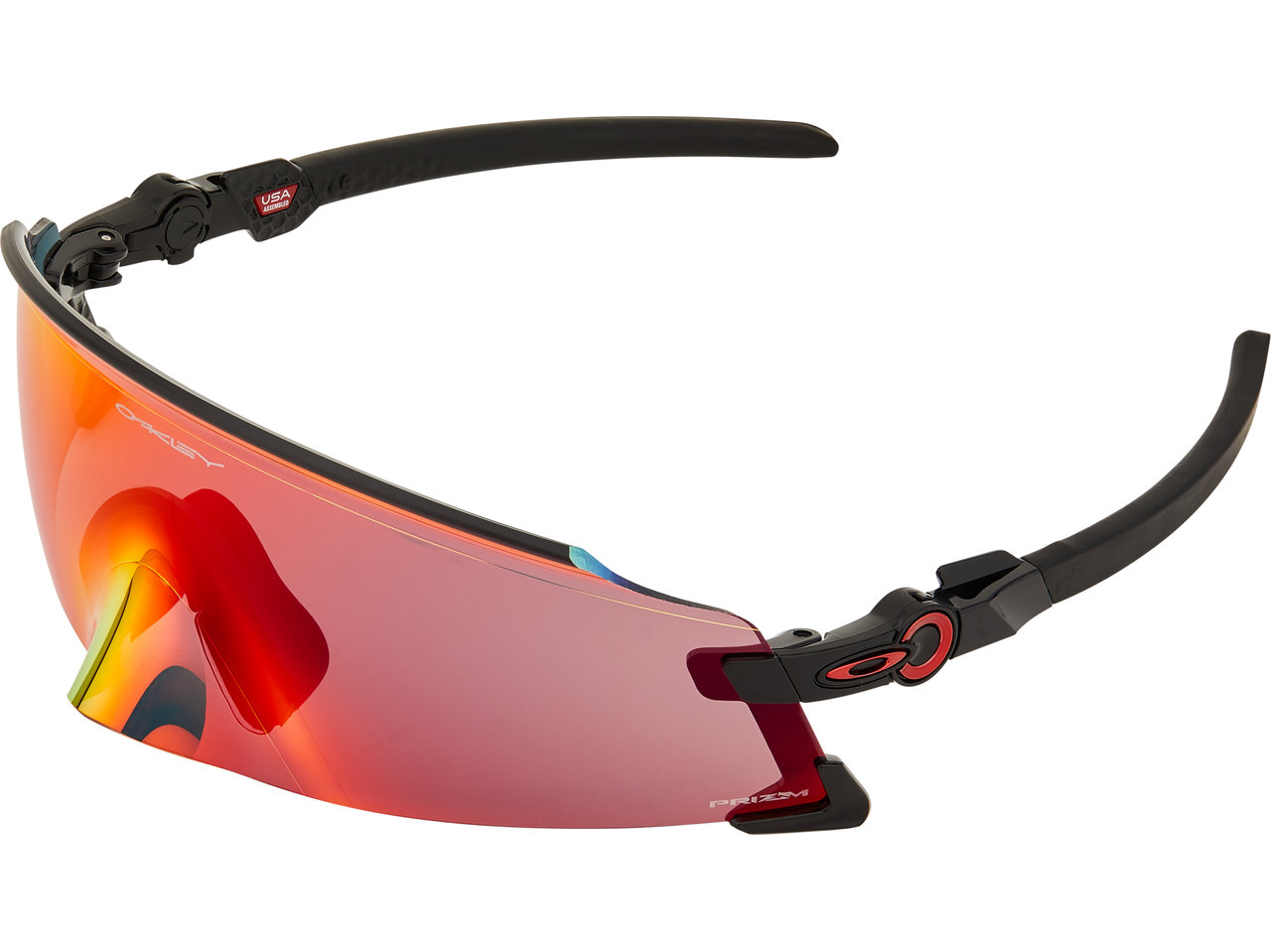 Oakley Kato cykelglasögon Prizm trail torch/polished black