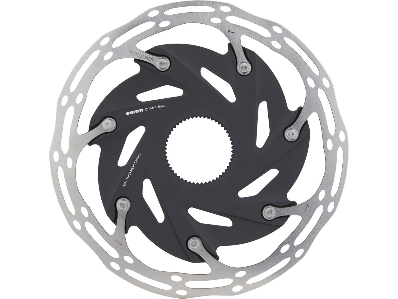 SRAM Centerline Rounded XR Center Lock Bremsscheibe 2-Teilig