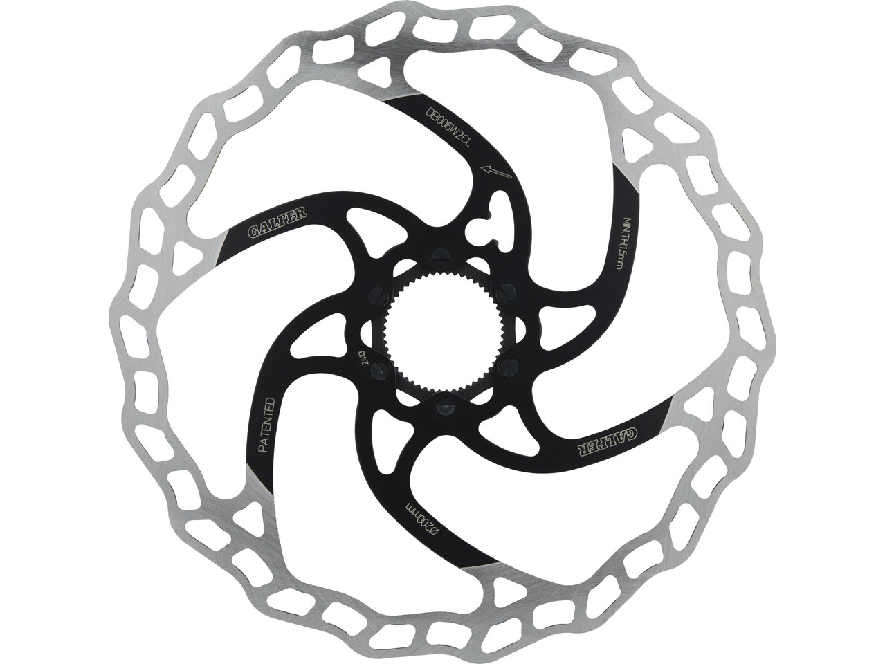 Galfer Fixed Disc Wave 2 mm MTB Center Lock Bremsscheibe