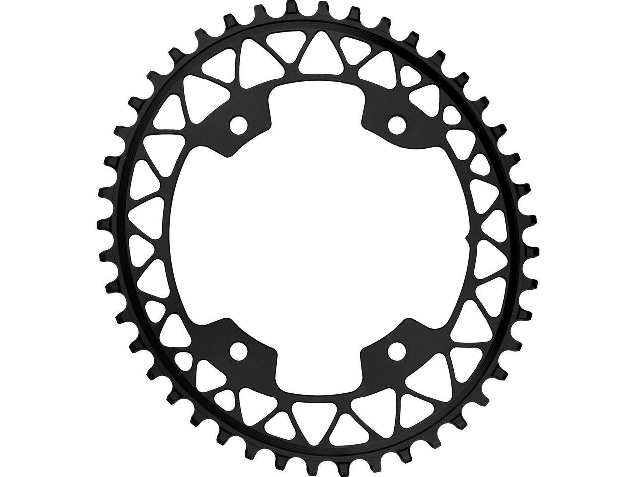 absoluteBLACK Oval 1X CX Kettenblatt für 110/5 BCD