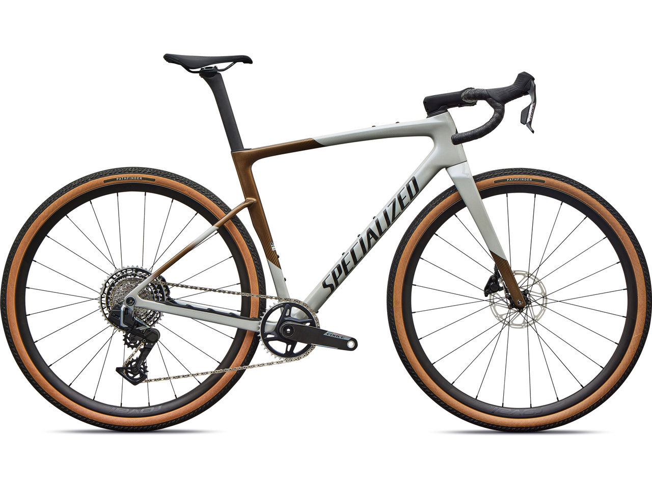 Crux 5 Expert Axs Burnt Gold/dolomite Metallic/obsidian Metallic 2027 54 Cm