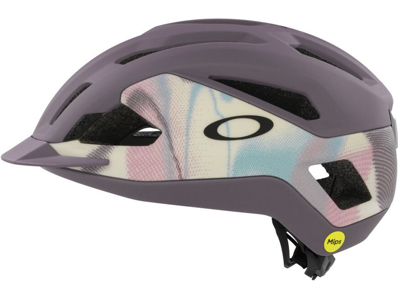 Dark toadstool mist print blac