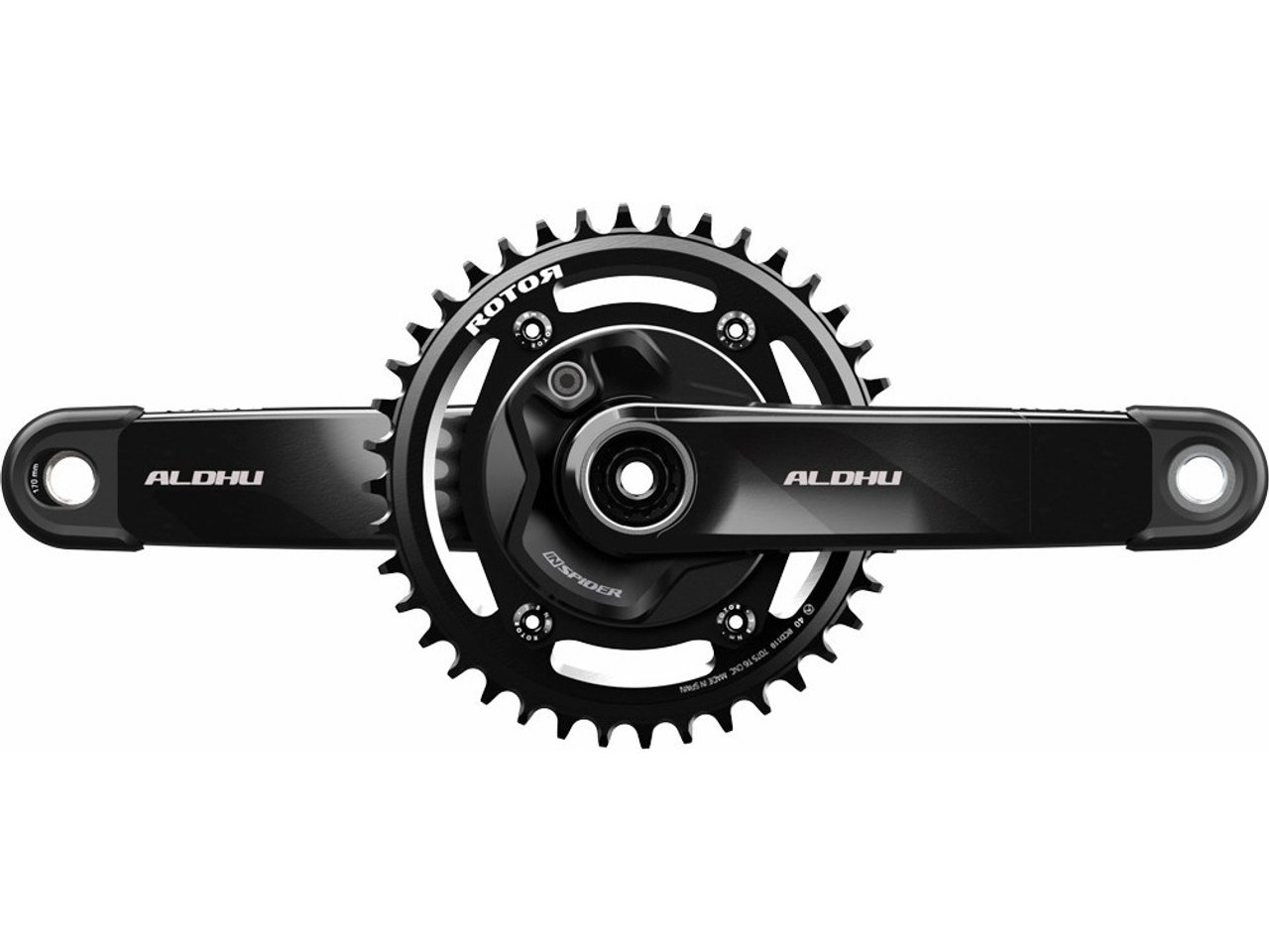 Rotor ALDHU Carbon Gravel Rund 46/30 Kurbelgarnitur 11-fach Rotor ALDHU Carbon Gravel Rund 46/30 Kurbelgarnitur 11-fach
