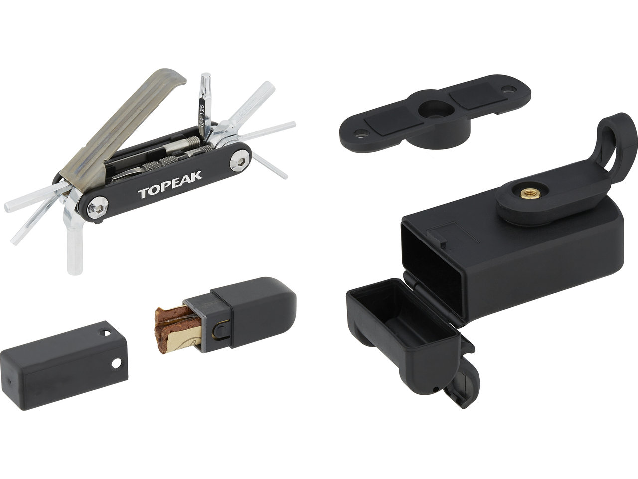 Topeak Ninja Master+ ToolBox T11 mit Tubi 11 Combo Multitool