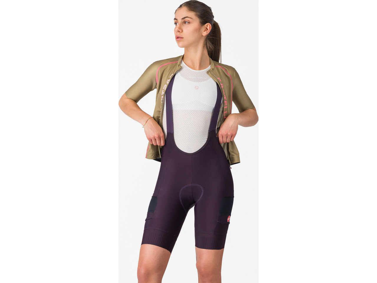 Castelli Unlimited Cargo Bib Short Trägerhose Damen