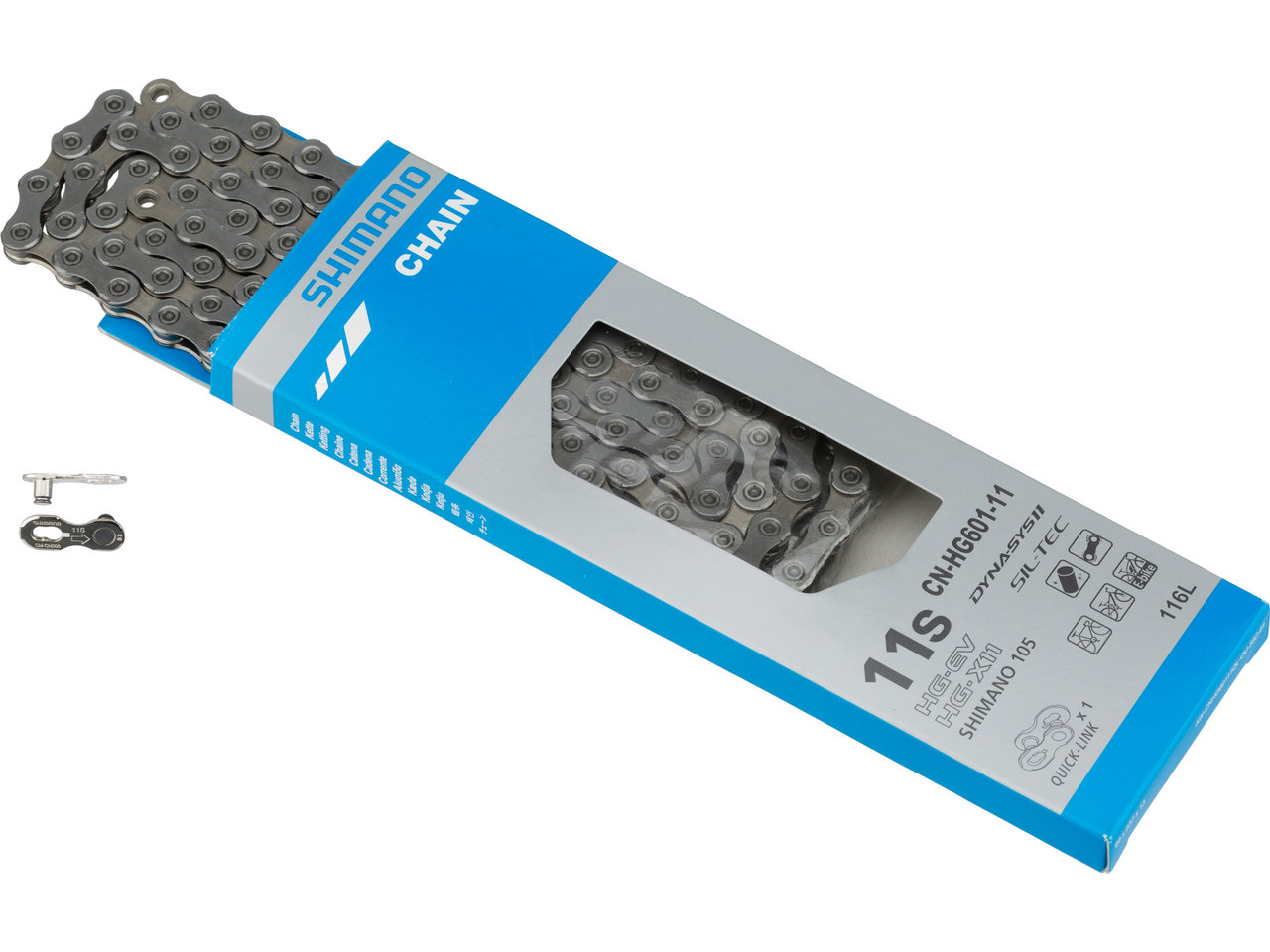 Shimano 105 / SLX / E-Bike Kette CN-HG601-11 11-fach