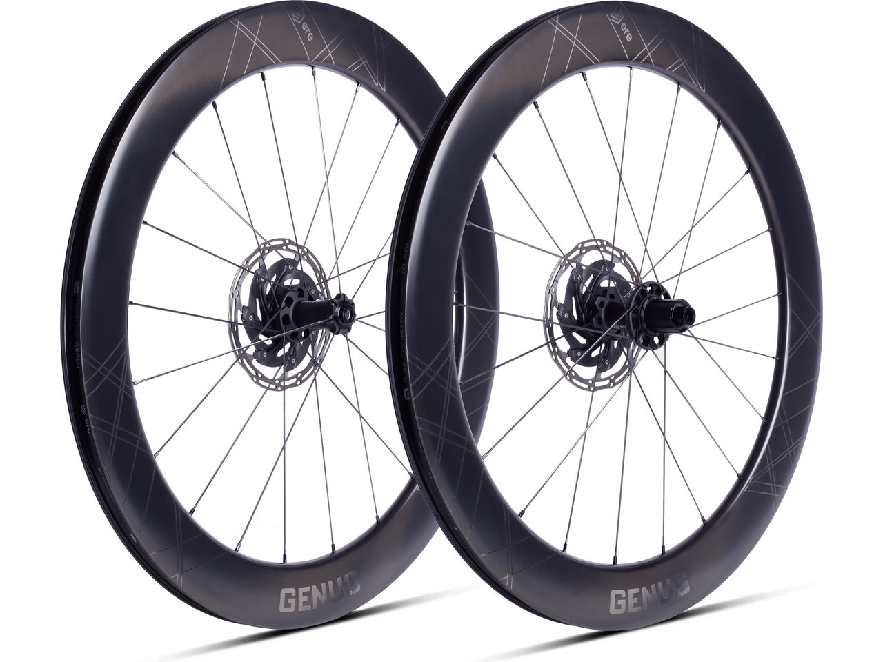 Ere Research Genus II AE65 Carbon Disc Center Lock 28" Laufradsatz