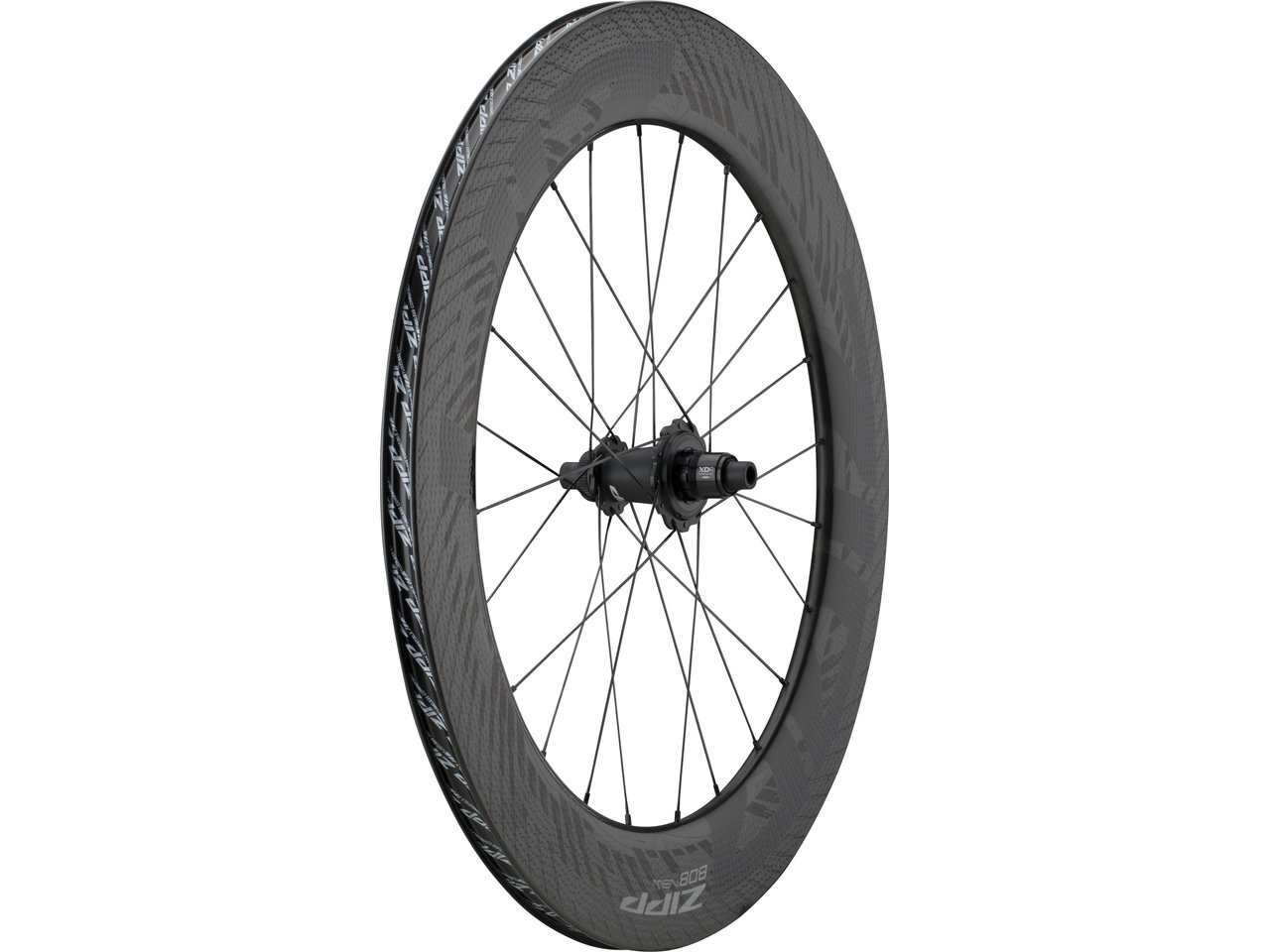 ZIPP 808 NSW Carbon Clincher Tubeless Disc Center Lock Laufrad