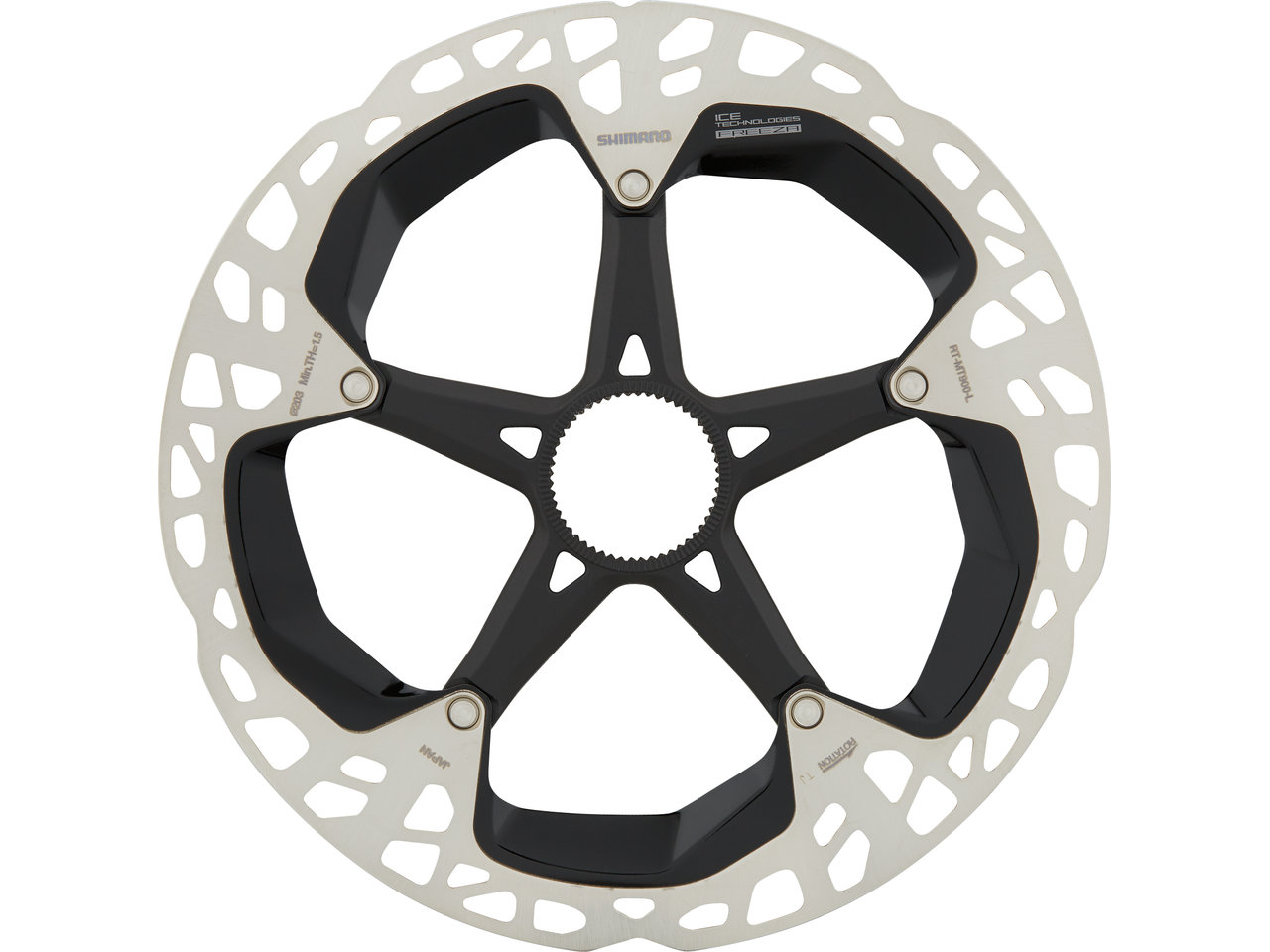 Shimano Bremsscheibe RT-MT900 Center Lock Außenverzahnung für XTR Shimano Bremsscheibe RT-MT900 Center Lock Außenverzahnung für XTR