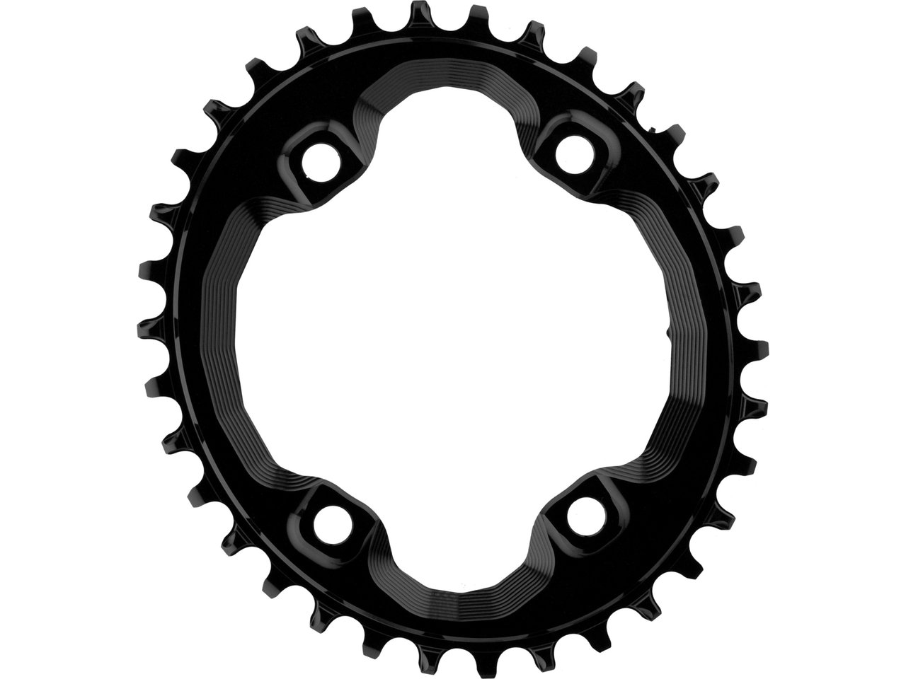 absoluteBLACK Oval 1X Kettenblatt für Shimano XT M8000 / SLX M7000