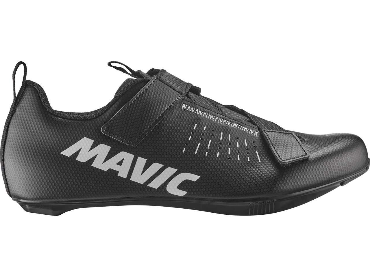 Aksium Strap Rennradschuhe Schwarz