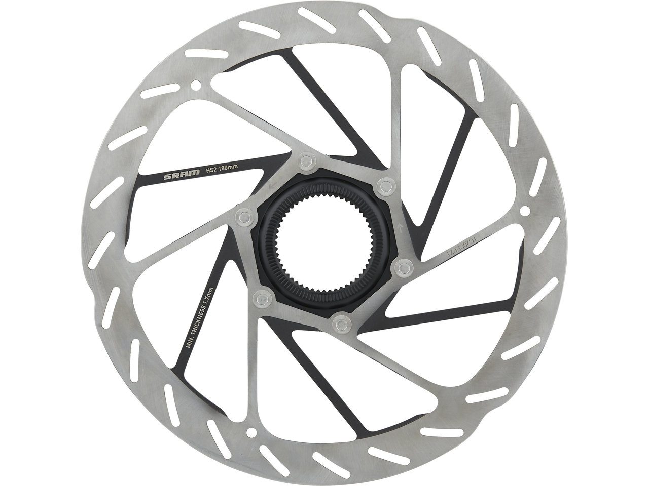 SRAM HS2 Center Lock Bremsscheibe SRAM HS2 Center Lock Bremsscheibe