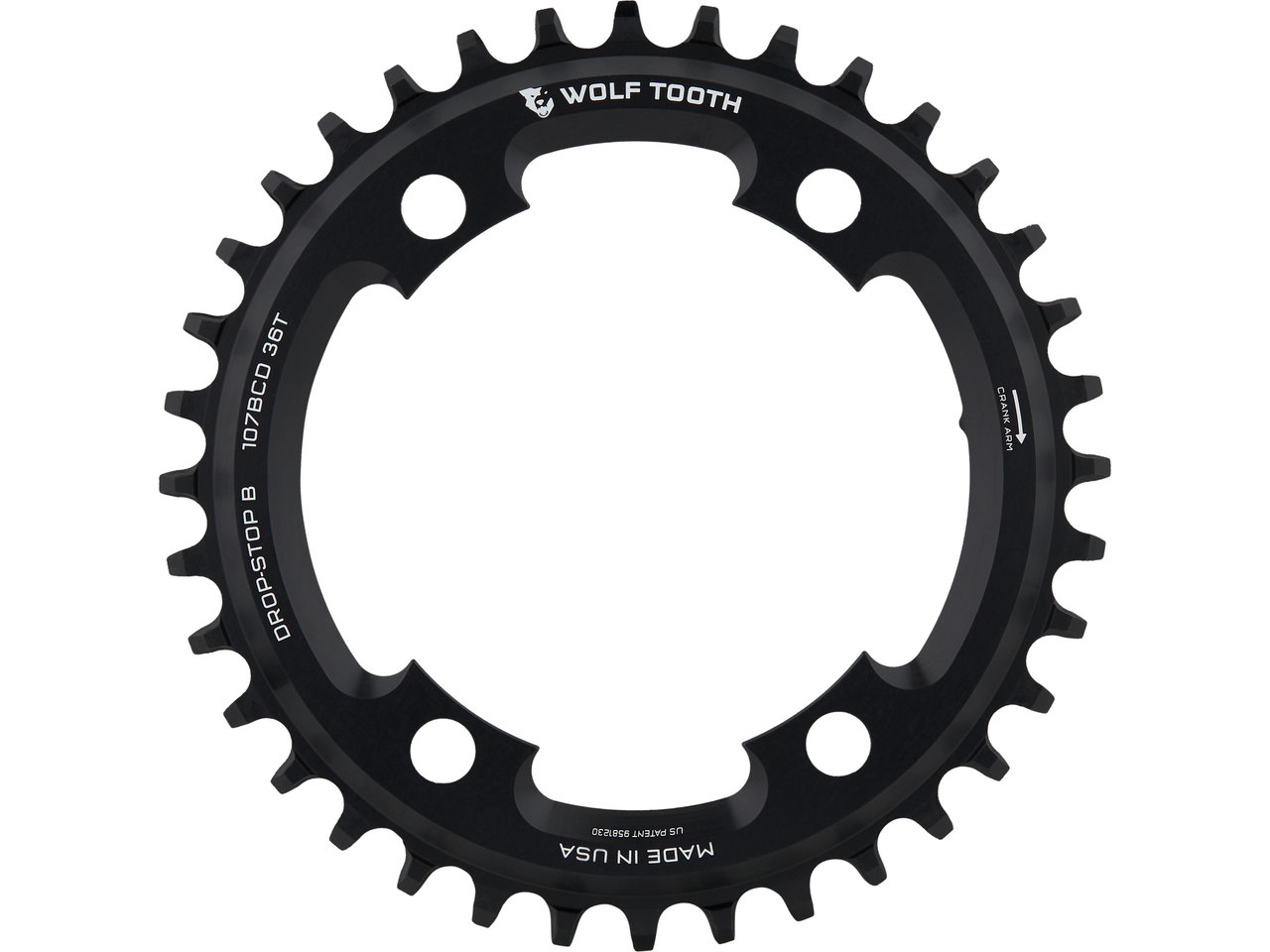 Wolf Tooth 107 BCD SRAM Krankdrev Wolf Tooth 107 BCD SRAM Krankdrev