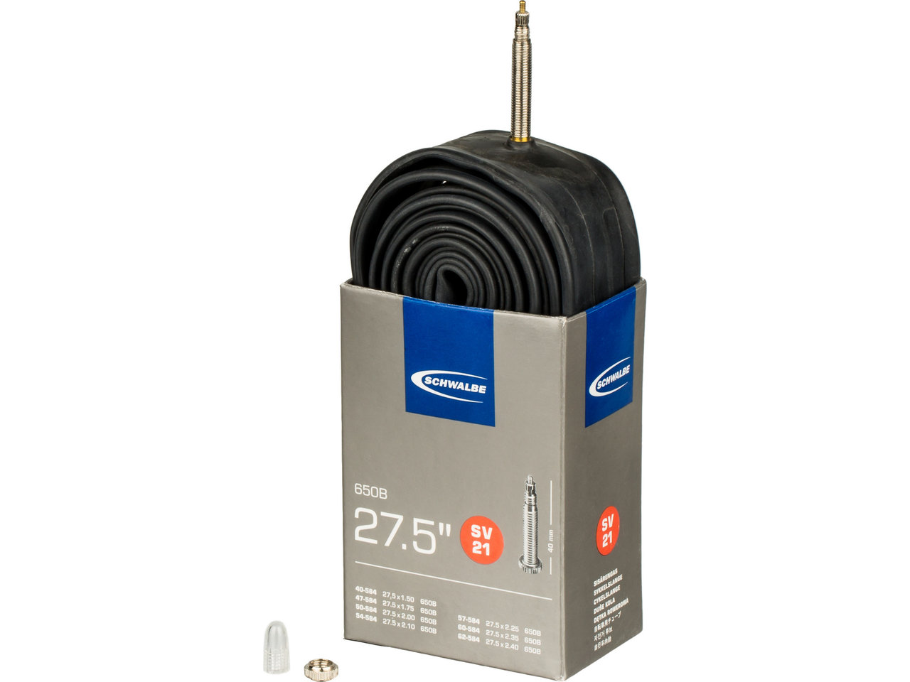 Schwalbe Schlauch 21A Extralight für 27,5" Schwalbe Schlauch 21A Extralight für 27,5"