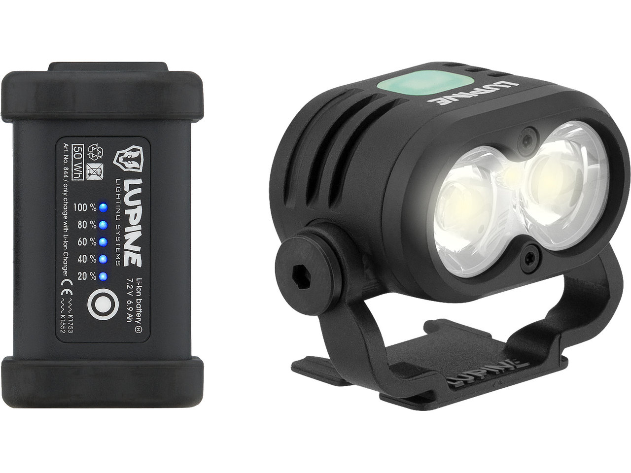 Lupine Piko R 7 SC LED Helmlampe Lupine Piko R 7 SC LED Helmlampe