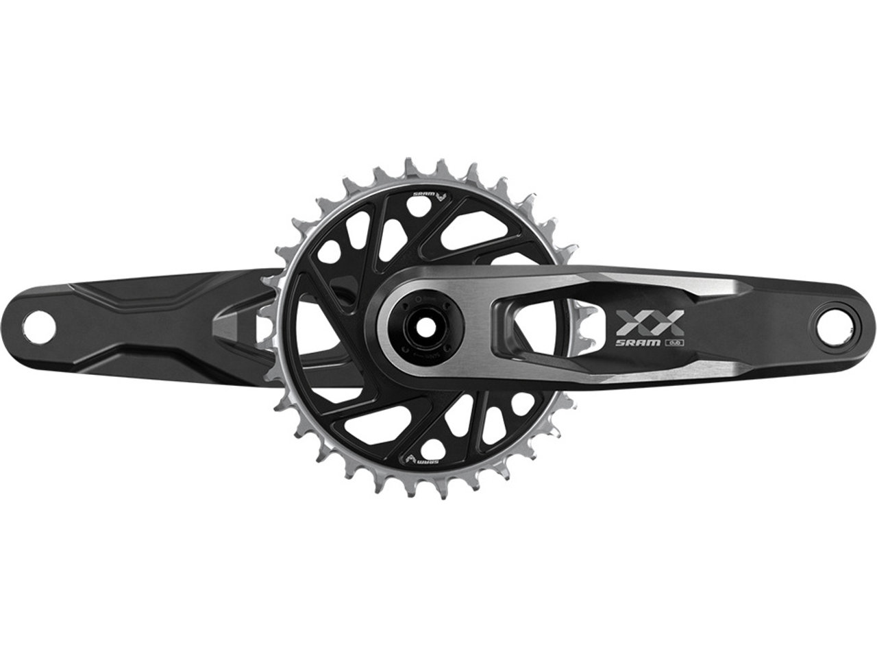 Xx Dh T Type Dub Dh Kurbelgarnitur 34 Zahne 7g Cl56 5 Schwarz Ohne Tretlager
