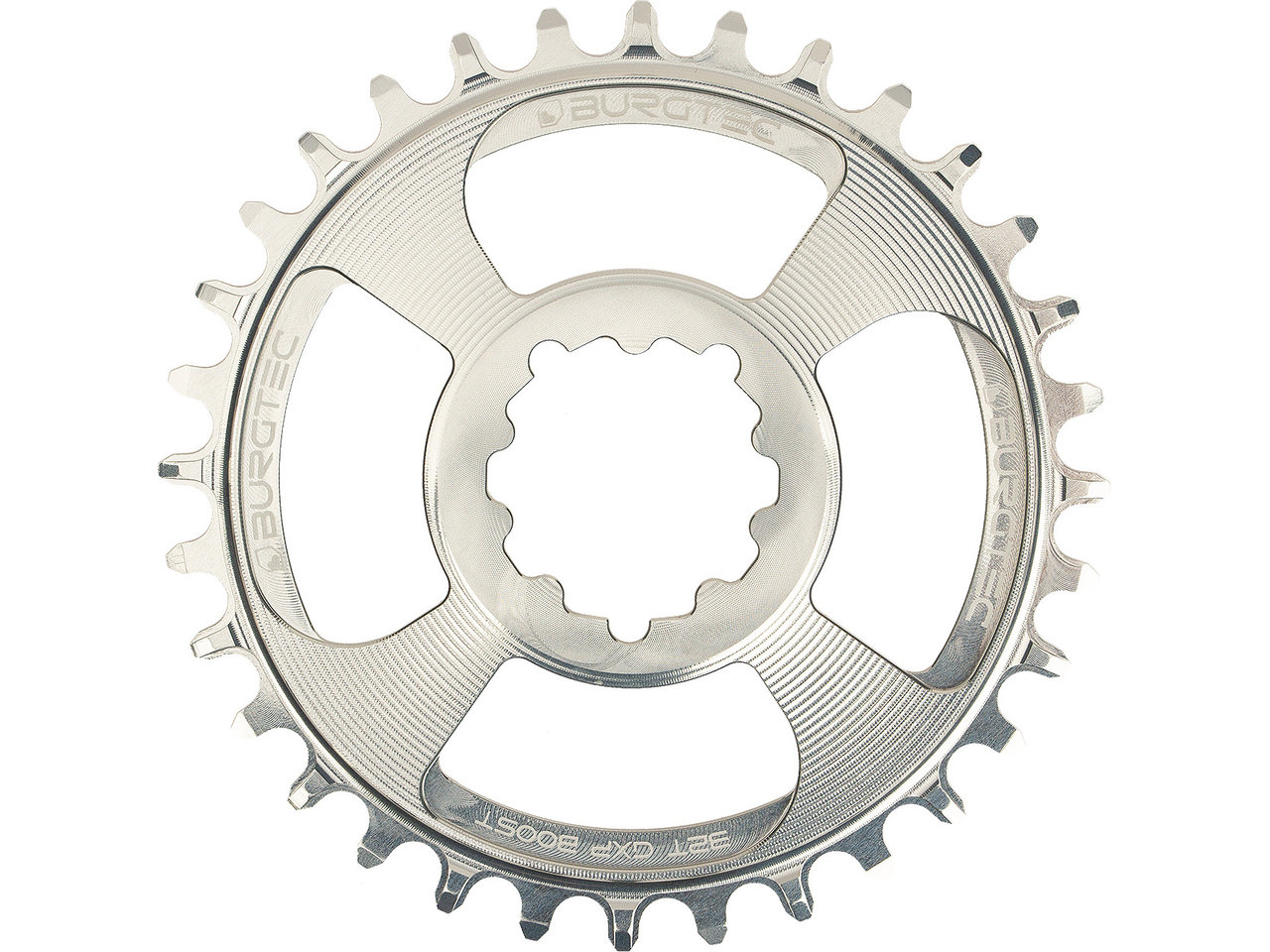 Burgtec 3 mm Offset Thick Thin Kettenblatt für SRAM 3-Bolt Burgtec 3 mm Offset Thick Thin Kettenblatt für SRAM 3-Bolt