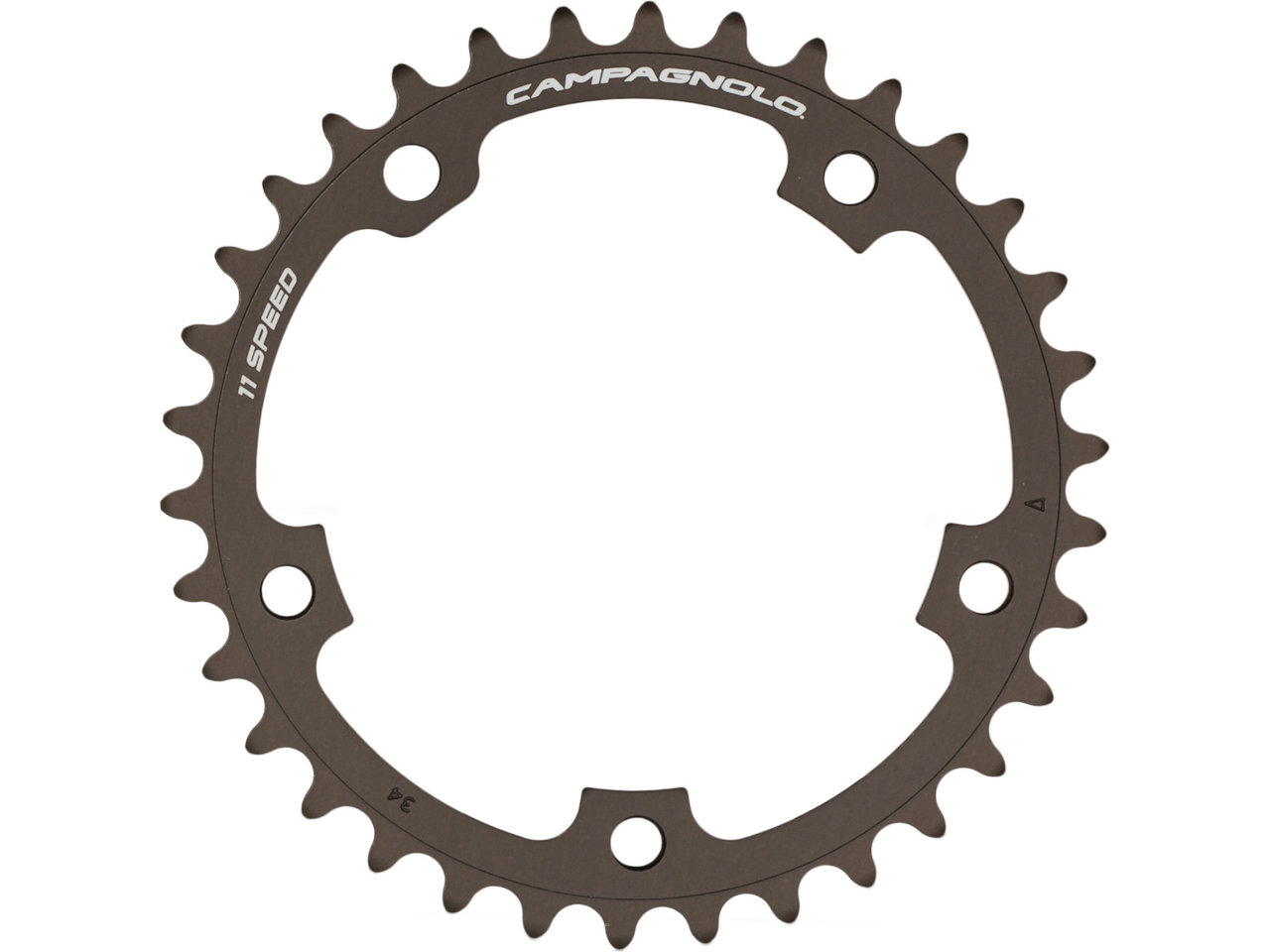 Campagnolo Kettenblatt Super Record CT, 11-fach, 5-Arm, 110mm Lochkreis 2011-2014 Campagnolo Kettenblatt Super Record CT, 11-fach, 5-Arm, 110mm Lochkreis 2011-2014