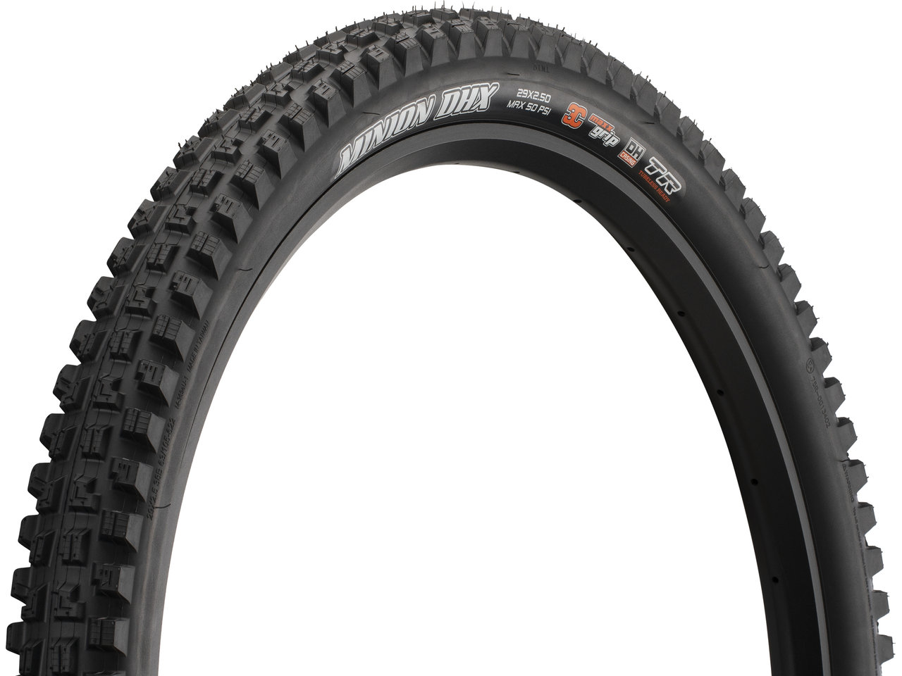 Maxxis Minion DHX DH2 TR 3C MaxxGrip 29" Faltreifen