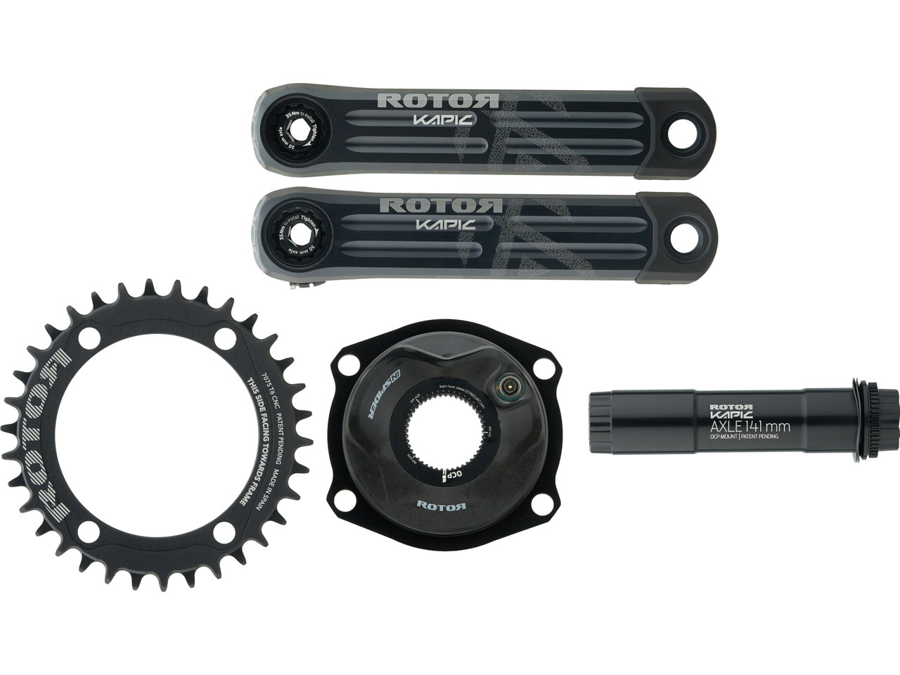 Inspider Mtb Kapic Cl52 Powermeter Kurbelgarnitur