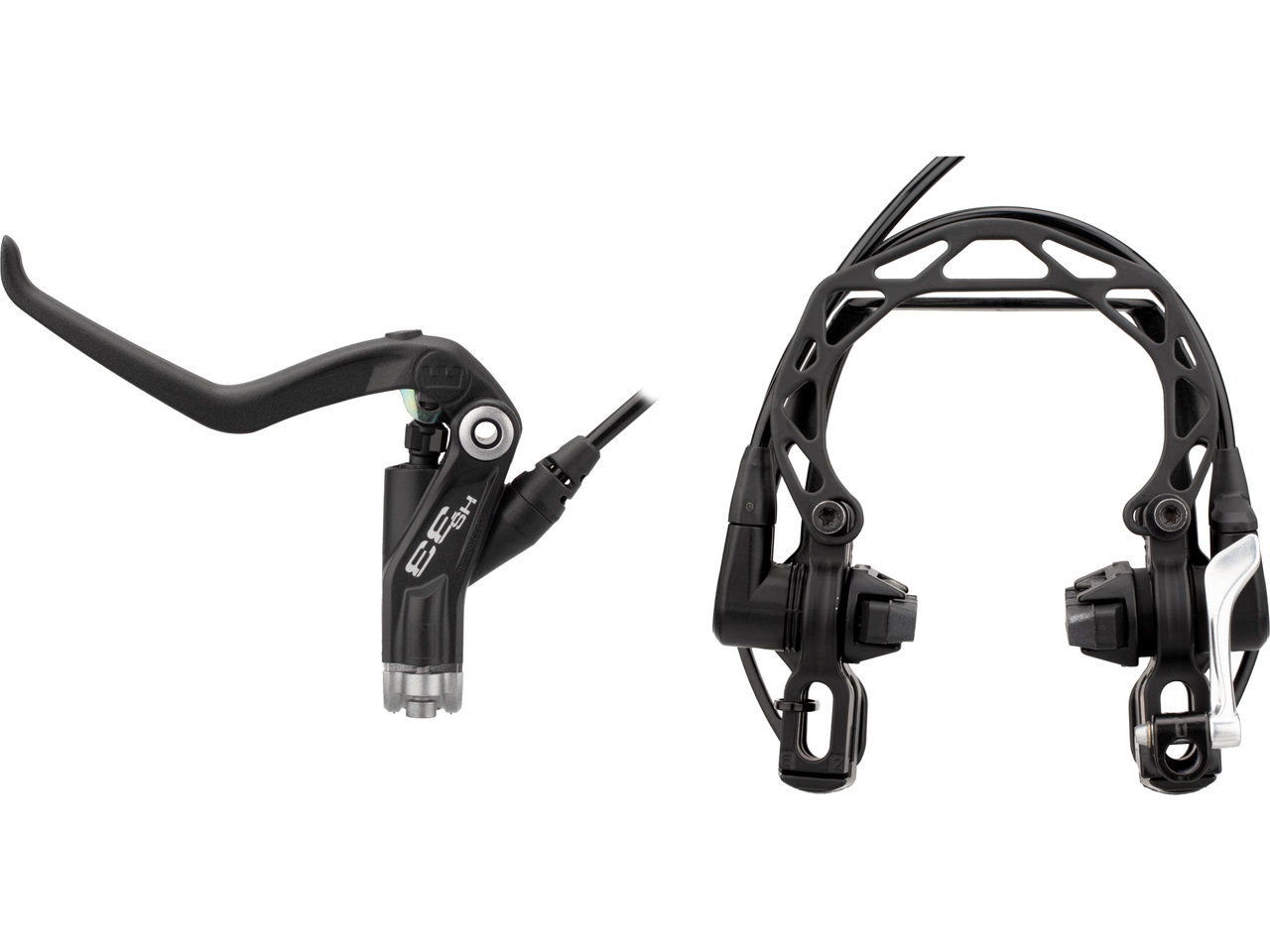 Magura HS33 R Black, 4-finger V-brems Magura HS33 R Black, 4-finger V-brems