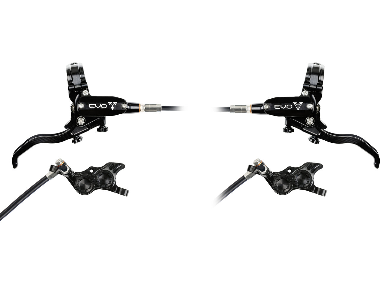 Evo Tr4 V+h Set Scheibenbremse Mit Kunststoffleitung