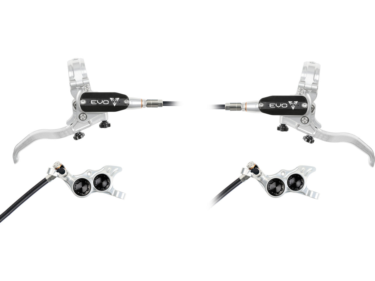 Evo Tr4 V+h Set Scheibenbremse Mit Kunststoffleitung