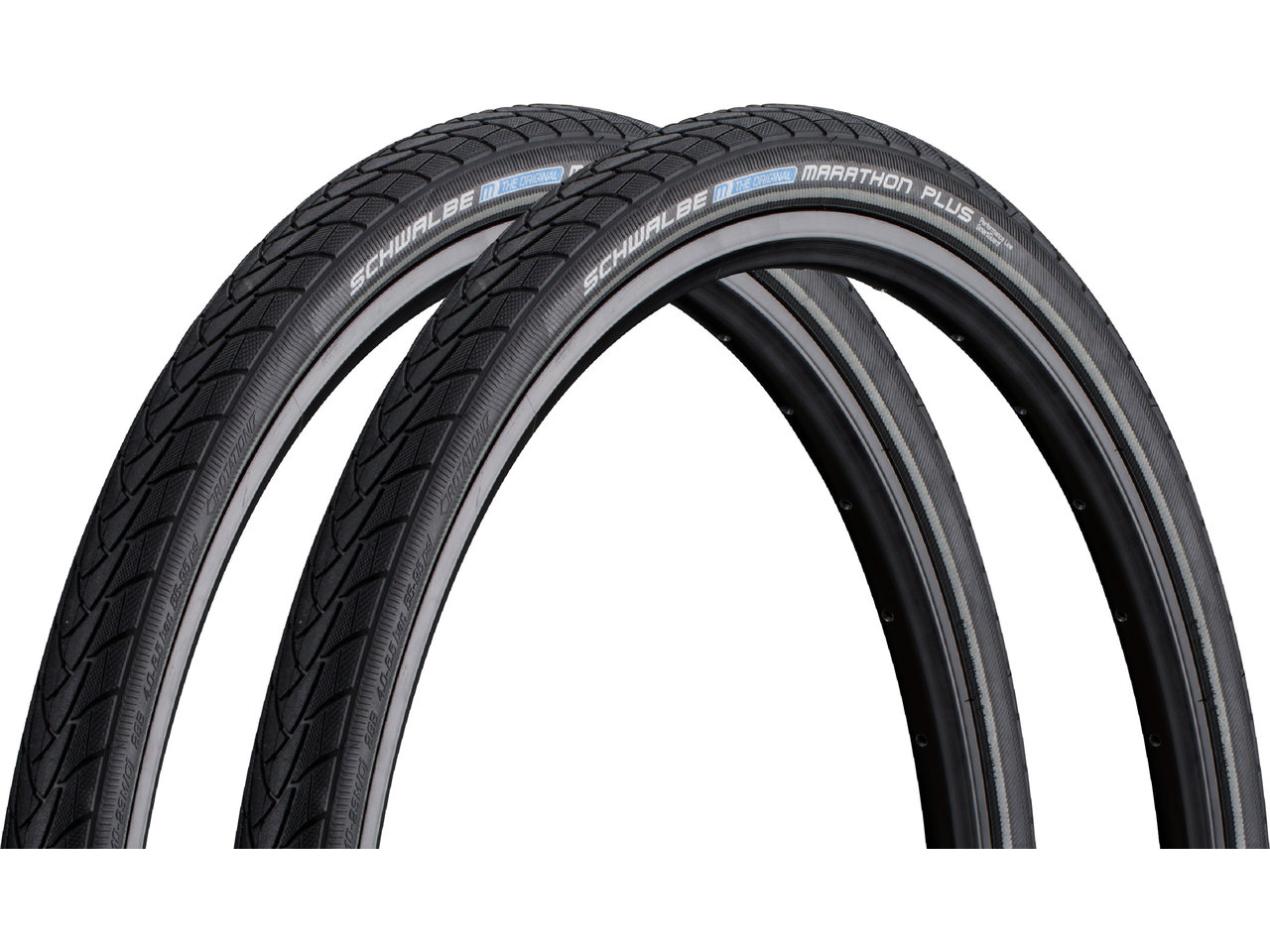 Marathon Plus E-50 28" Drahtreifen 2er-set