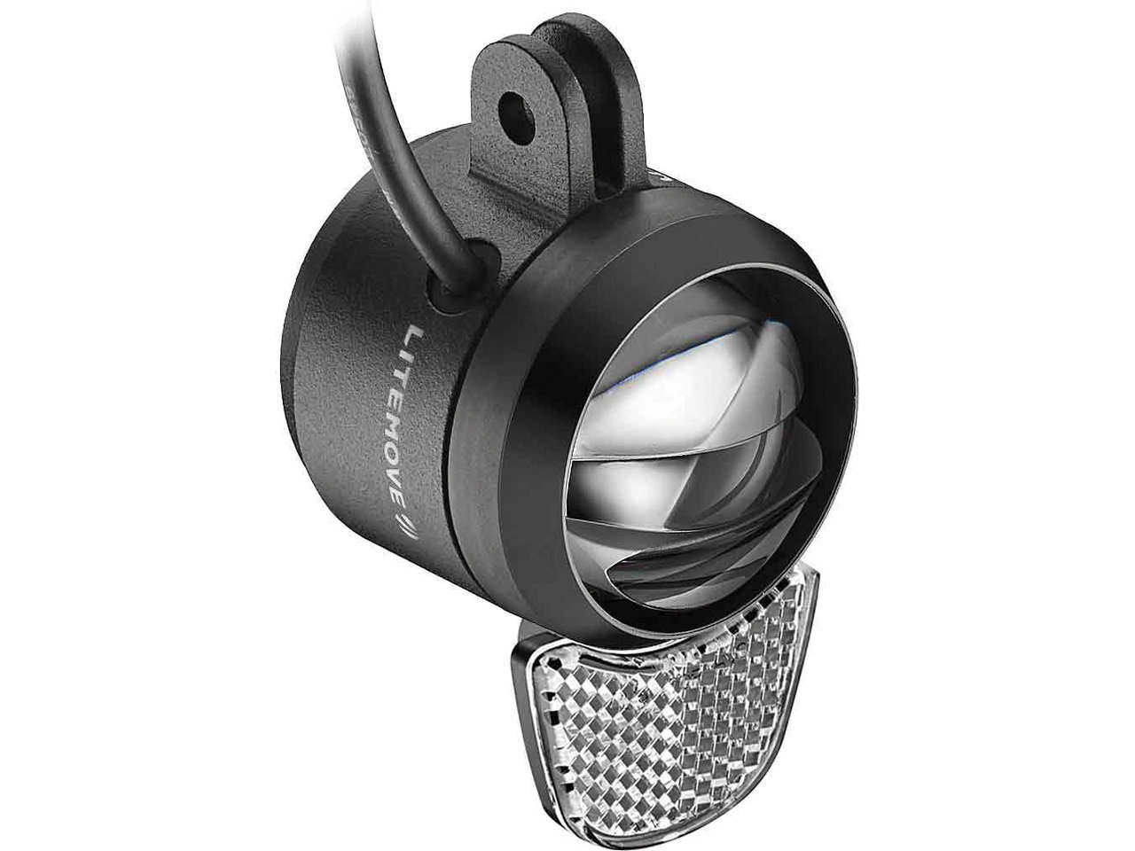 Litemove SEC-110 LED E-Bike Frontlicht für Gabel-Montage mit StVZO-Zulassung