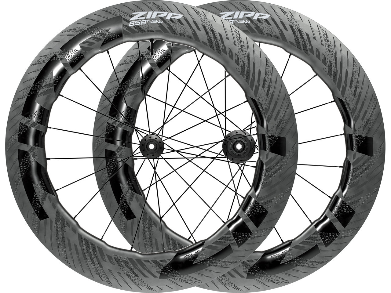 858 Nsw Carbon Tubeless Disc Center Lock 28" Laufradsatz